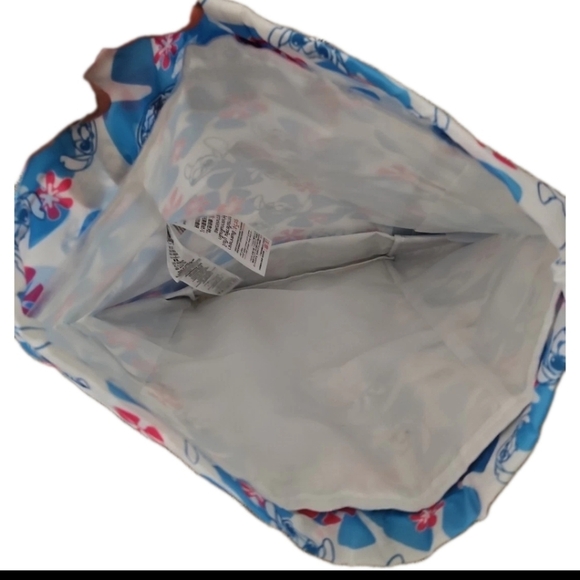 Disney Lilo & Stitch Floral Drawstring Lightweight Backpack - Picture 11 of 16